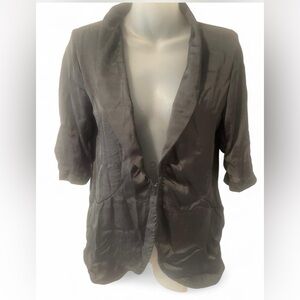 Freebird Grey Satin Jacket